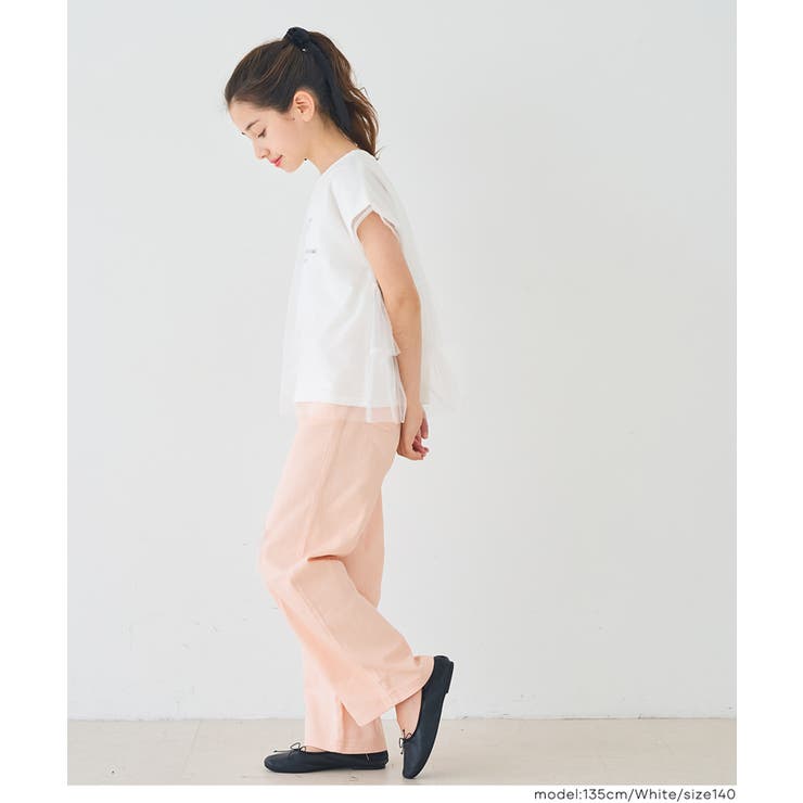 チュールバックフリルトップス | coca | 詳細画像4 