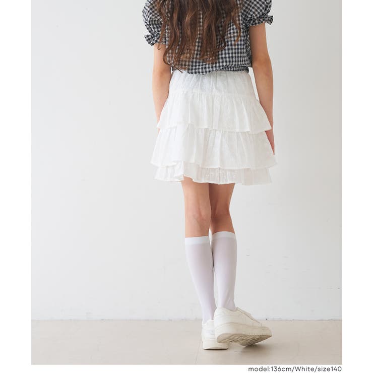 レースフリルスカート | coca | 詳細画像5 