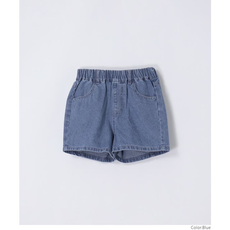 デニムバックリボンショートパンツ キッズ | coca | 詳細画像12 