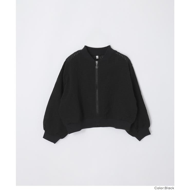 シアーギンガムチェックブルゾン キッズ | coca | 詳細画像16 