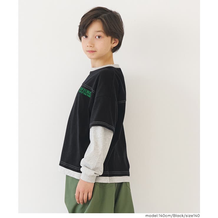 レイヤード刺繍トップス | coca | 詳細画像3 