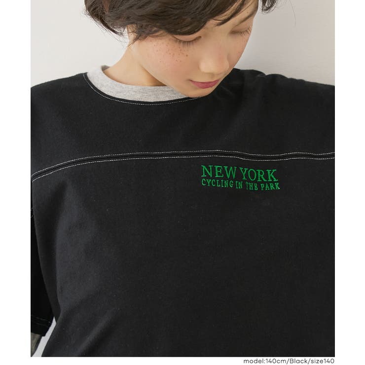 レイヤード刺繍トップス | coca | 詳細画像4 