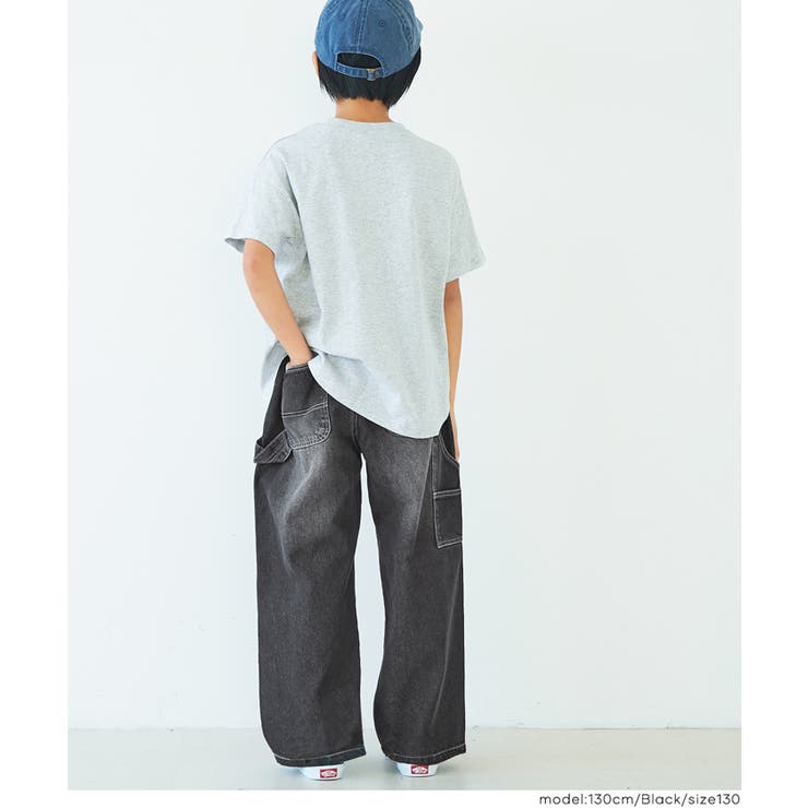 デニムペインターパンツ キッズ | coca | 詳細画像12 