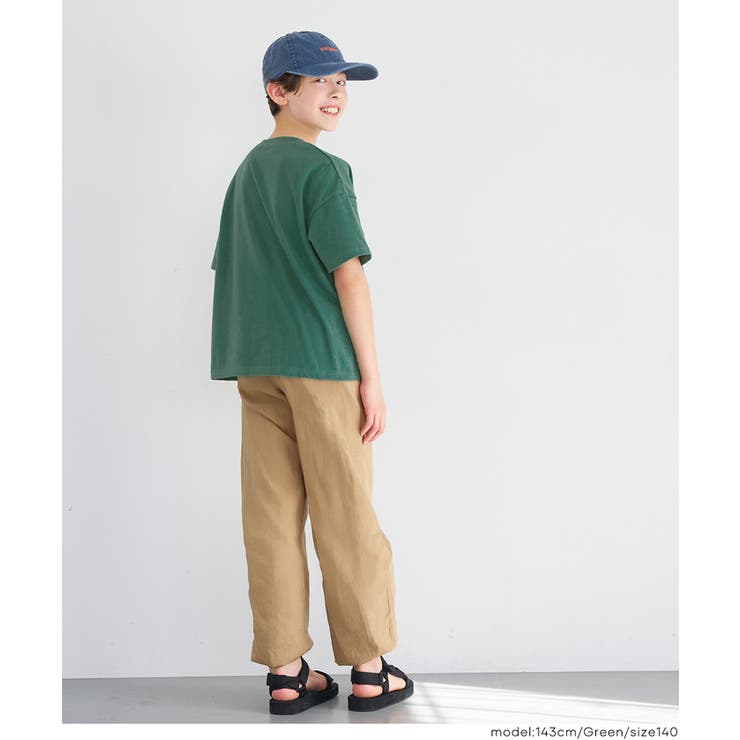 ワンポイント刺繍Tシャツ キッズ | coca | 詳細画像11 