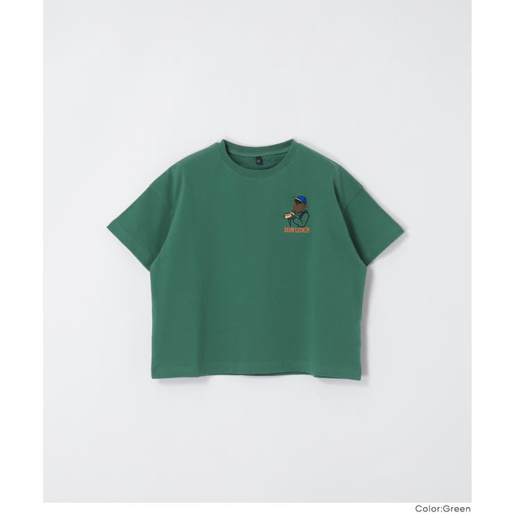 ワンポイント刺繍Tシャツ キッズ | coca | 詳細画像13 