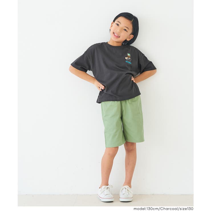 ワンポイント刺繍Tシャツ キッズ | coca | 詳細画像2 