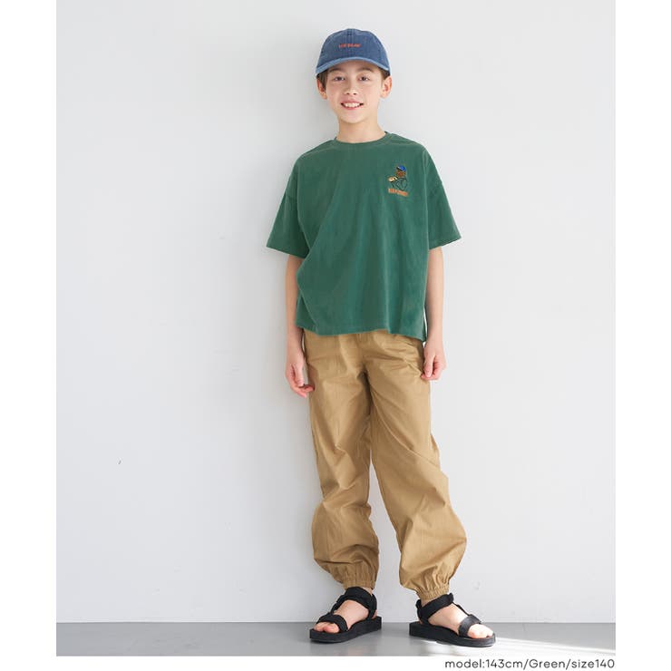 ワンポイント刺繍Tシャツ キッズ | coca | 詳細画像7 