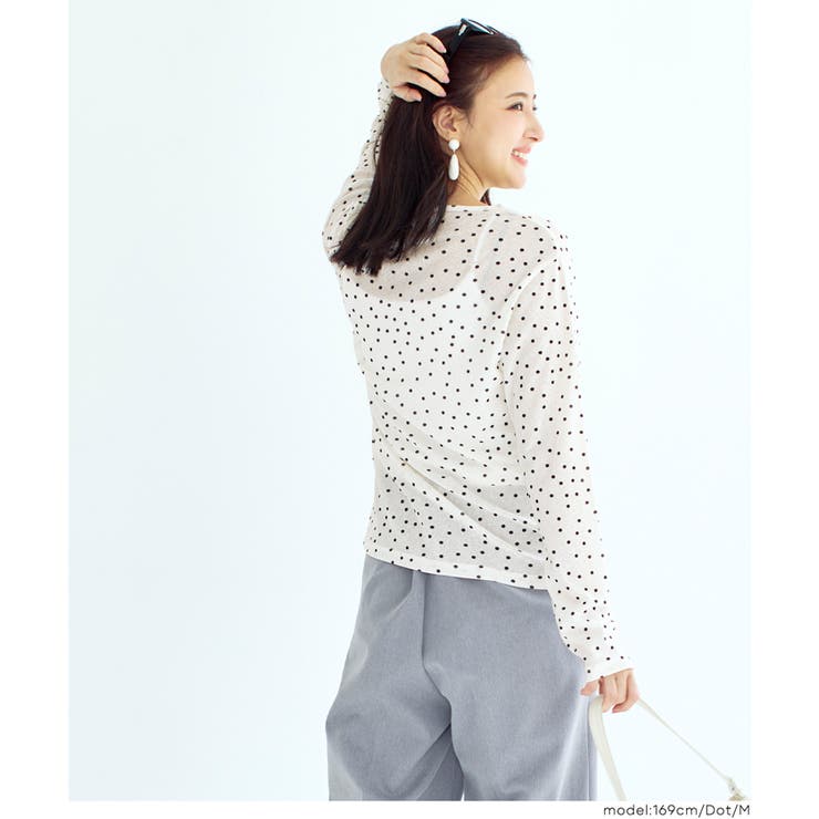 シアージョーゼット長袖トップス | coca | 詳細画像19 