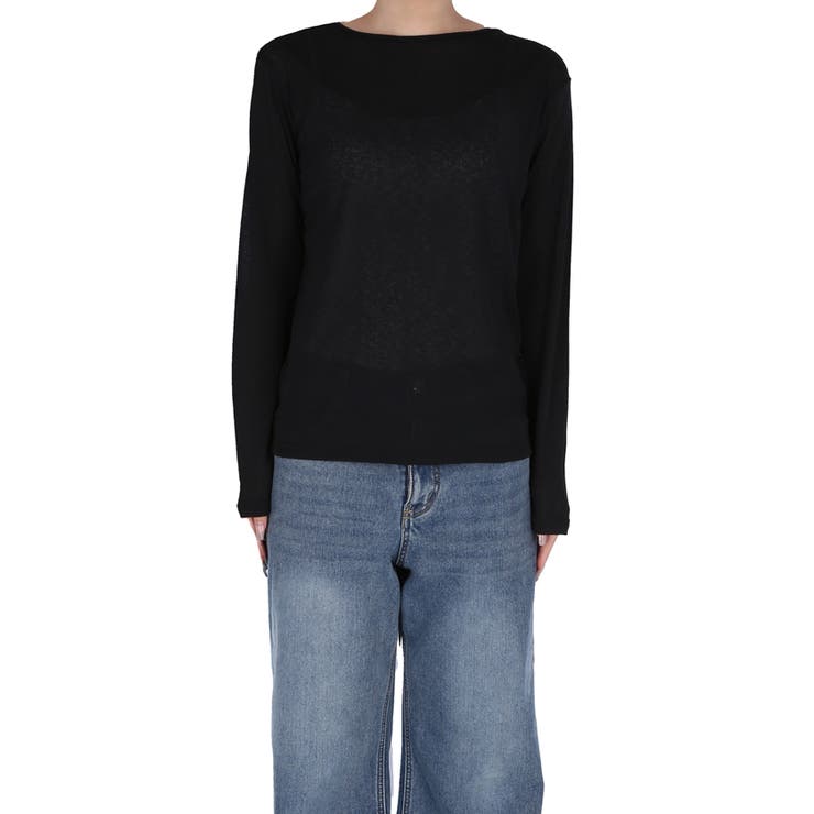 シアージョーゼット長袖トップス | coca | 詳細画像6 