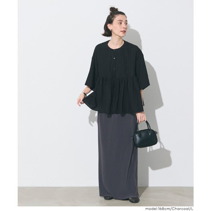 ストレッチプリーツIラインスカート | coca | 詳細画像13 