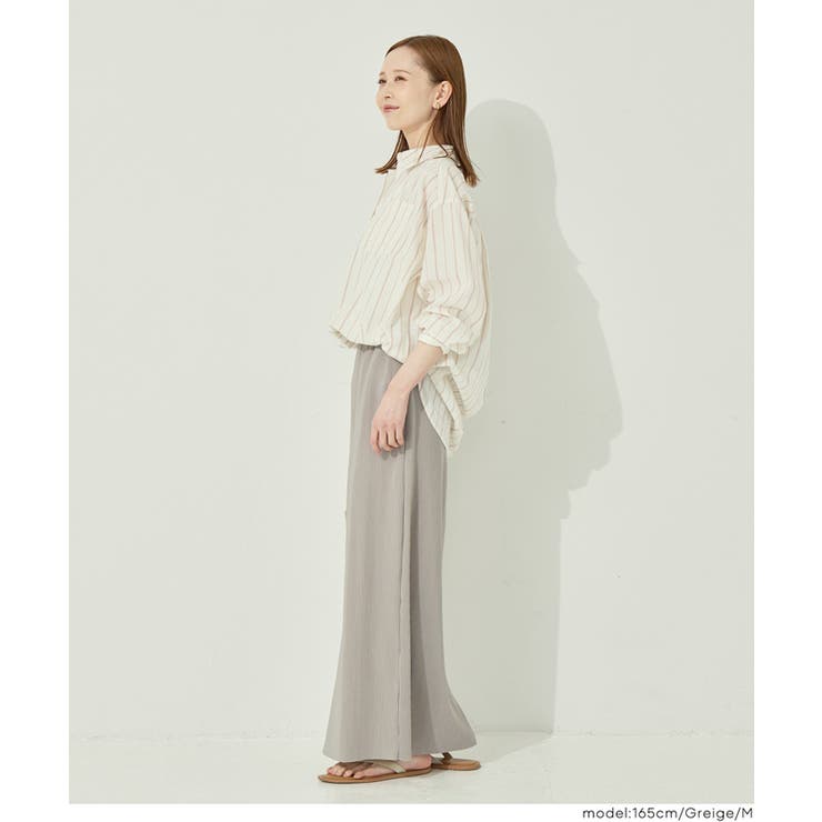 ストレッチプリーツIラインスカート | coca | 詳細画像16 