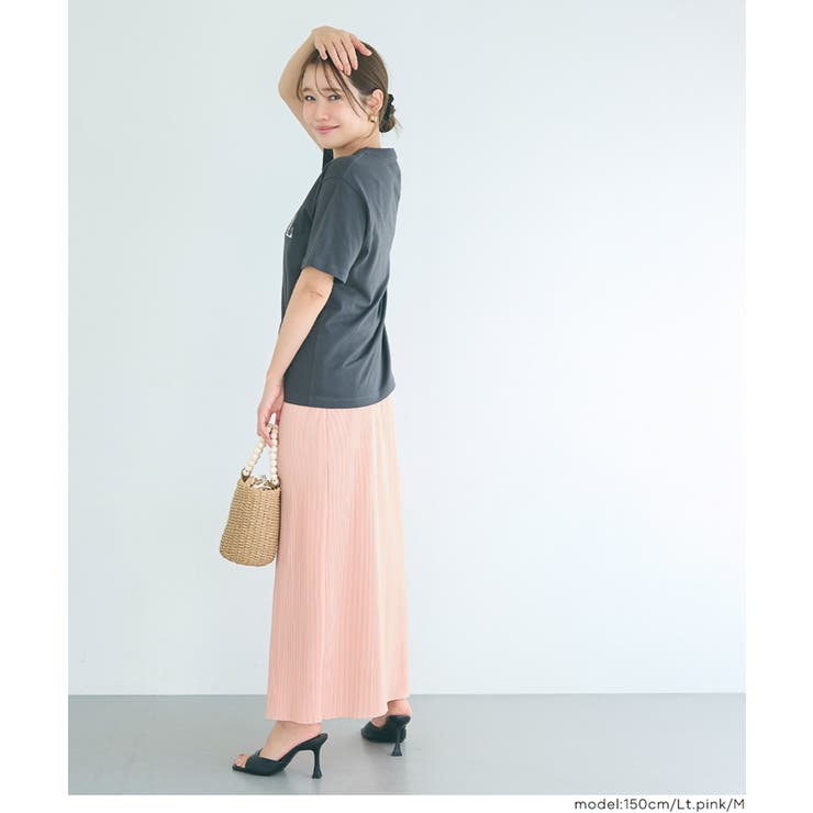 ストレッチプリーツIラインスカート | coca | 詳細画像18 