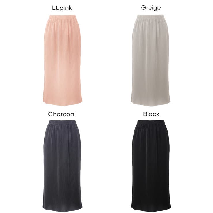 ストレッチプリーツIラインスカート | coca | 詳細画像28 