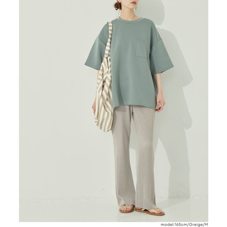 ストレッチプリーツイージーフレアパンツ | coca | 詳細画像17 