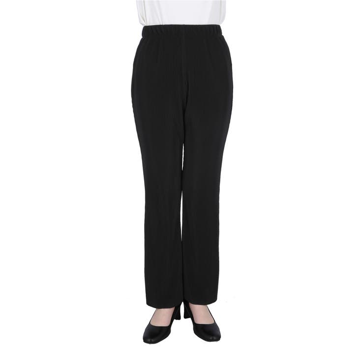 ストレッチプリーツイージーフレアパンツ | coca | 詳細画像6 