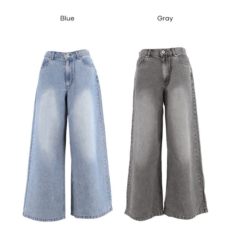 とろみデニムワイドパンツ | coca | 詳細画像2 