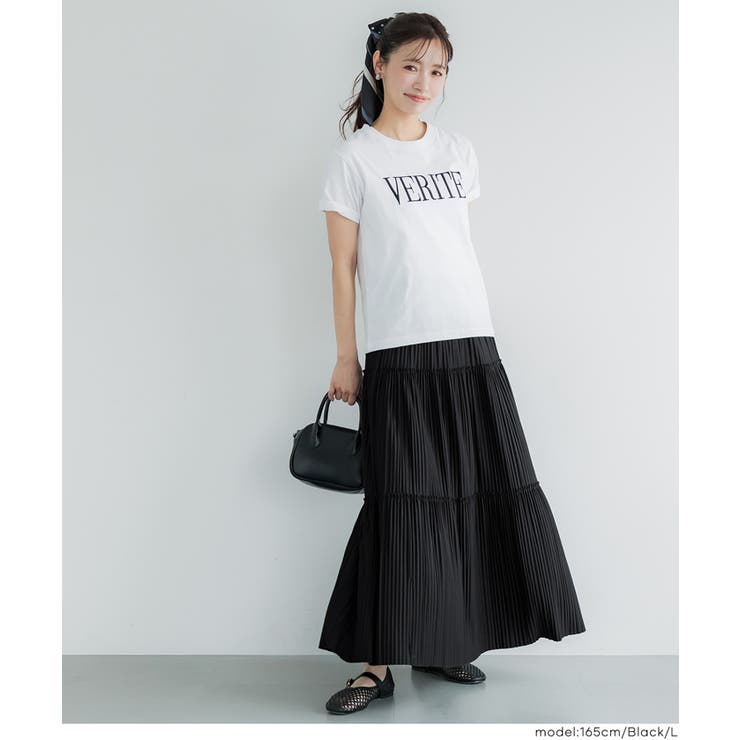 ティアードプリーツスカート | coca | 詳細画像12 