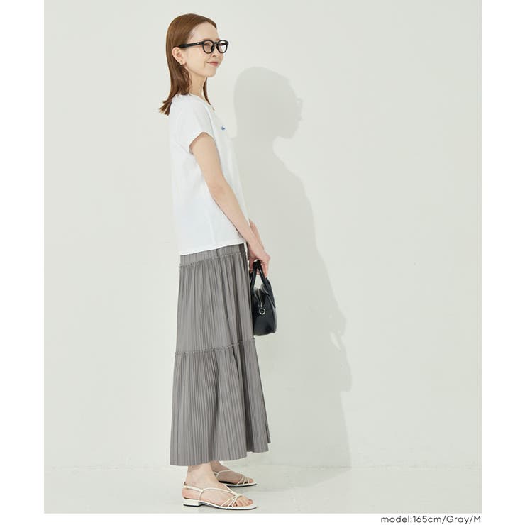 ティアードプリーツスカート | coca | 詳細画像17 