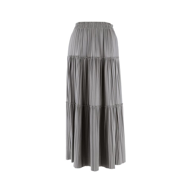 ティアードプリーツスカート | coca | 詳細画像2 