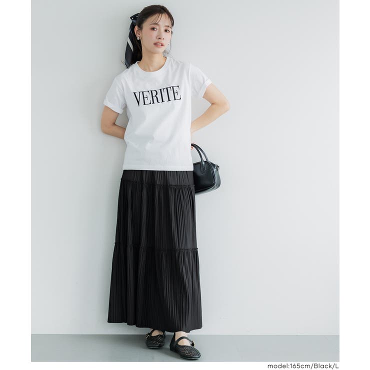 ティアードプリーツスカート | coca | 詳細画像7 