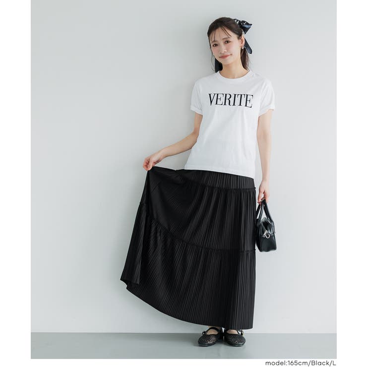 ティアードプリーツスカート | coca | 詳細画像10 