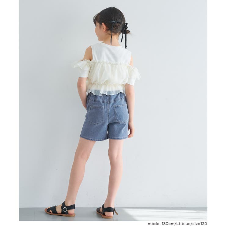 ハート刺繍ショートパンツ | coca | 詳細画像4 