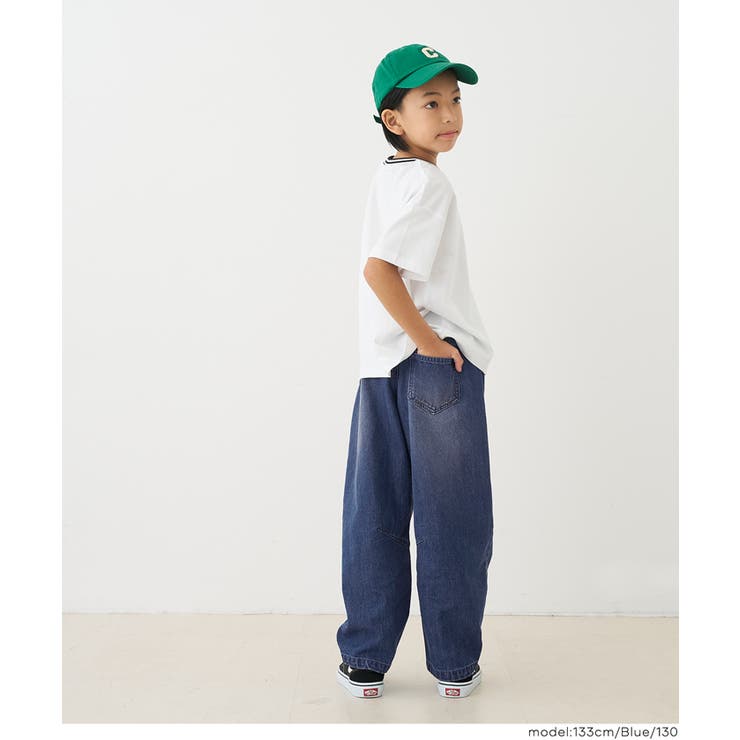 デニムバレルレッグパンツ キッズ | coca | 詳細画像13 