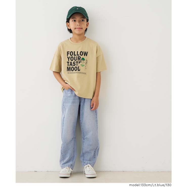 デニムバレルレッグパンツ キッズ | coca | 詳細画像2 