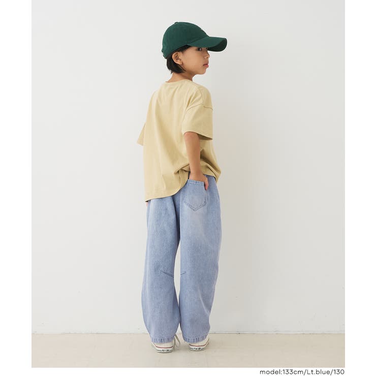 デニムバレルレッグパンツ キッズ | coca | 詳細画像4 