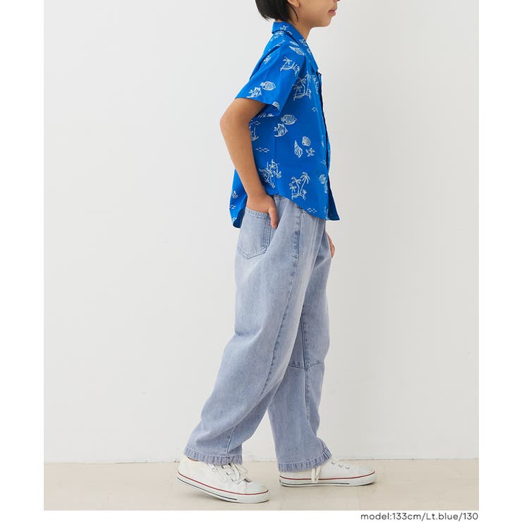 デニムバレルレッグパンツ キッズ | coca | 詳細画像6 