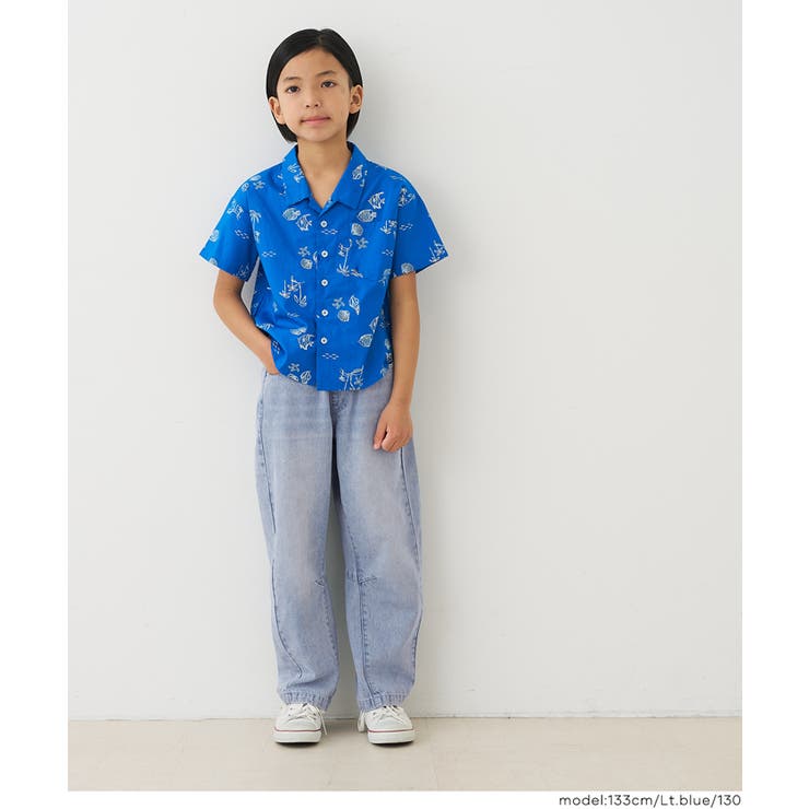 デニムバレルレッグパンツ キッズ | coca | 詳細画像7 
