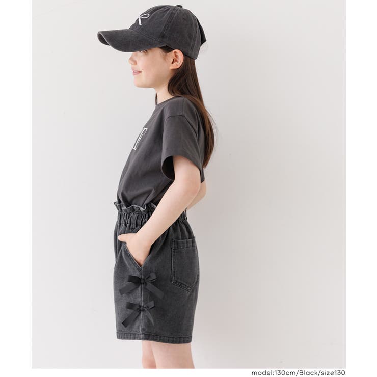 デニムリボンショートパンツ  | coca | 詳細画像3 