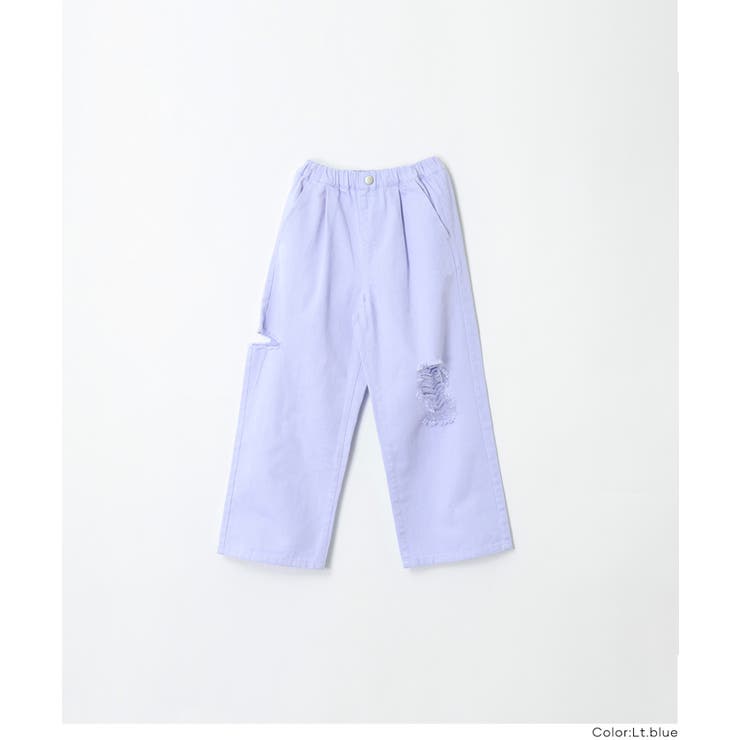 サイドカットダメージパンツ キッズ | coca | 詳細画像15 