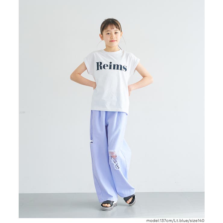 サイドカットダメージパンツ キッズ | coca | 詳細画像4 