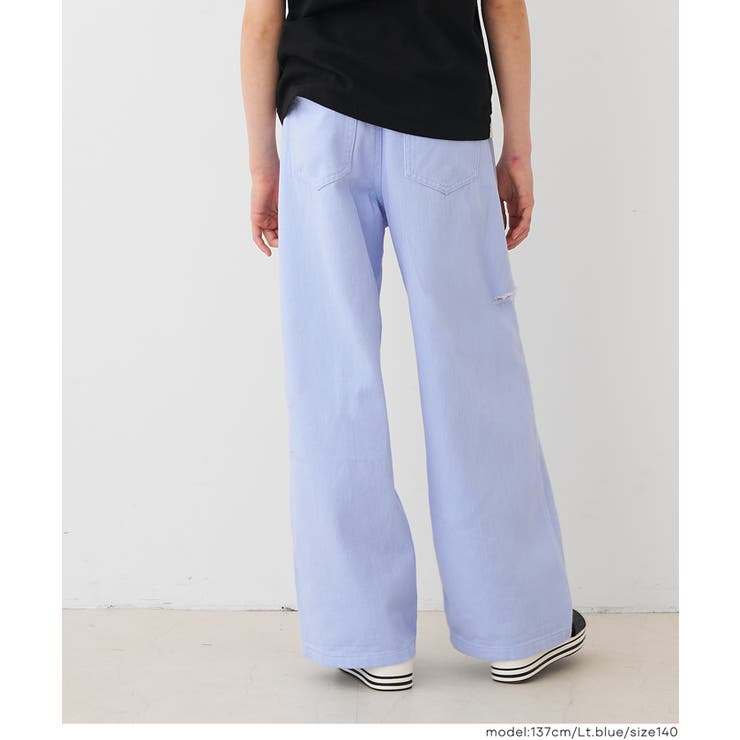 サイドカットダメージパンツ キッズ | coca | 詳細画像7 