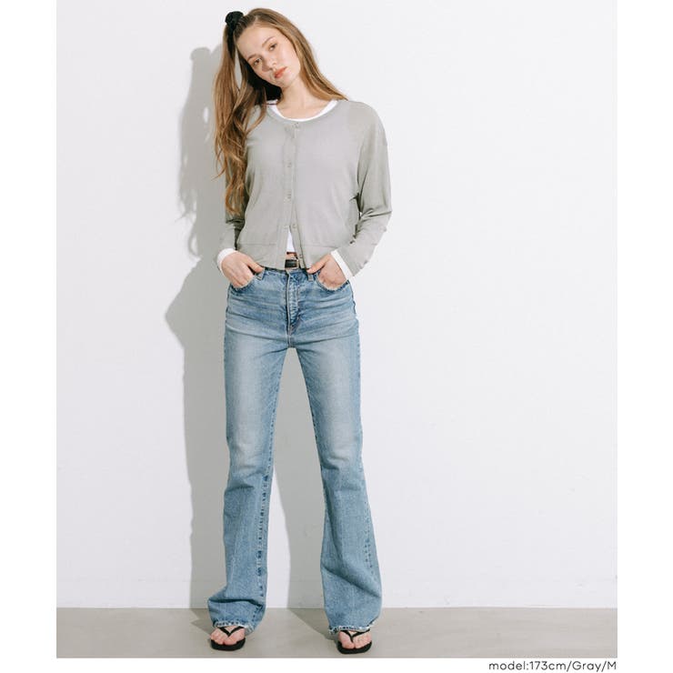 シアージョーゼットレイヤードカーディガン | coca | 詳細画像14 