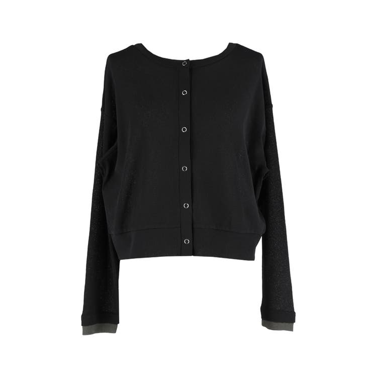 シアージョーゼットレイヤードカーディガン | coca | 詳細画像3 