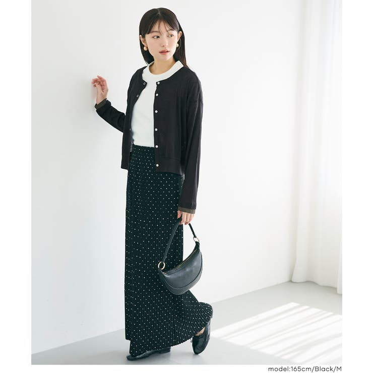 シアージョーゼットレイヤードカーディガン | coca | 詳細画像8 