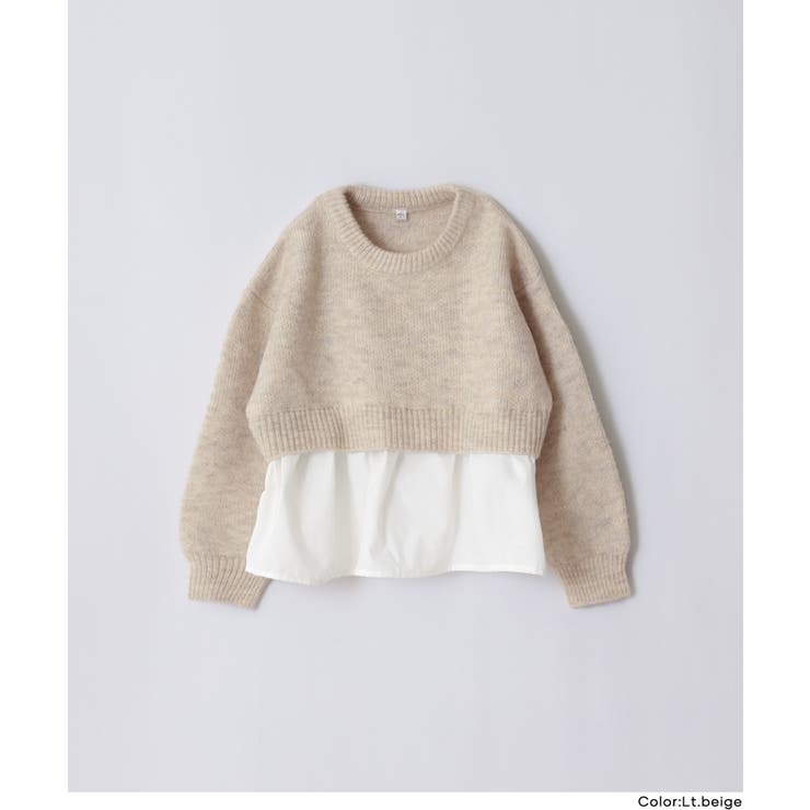親子お揃いドッキングギャザーニット(36-251211202-16) | coca | 詳細画像17 