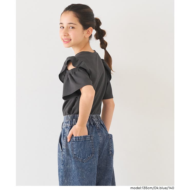 デニムハイウエストパンツ | coca | 詳細画像8 