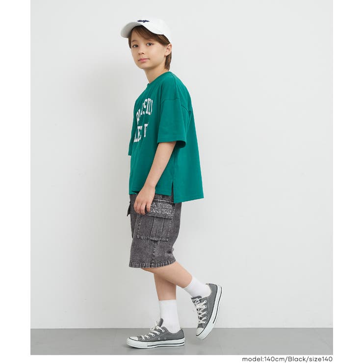 デニムカーゴハーフパンツ | coca | 詳細画像13 