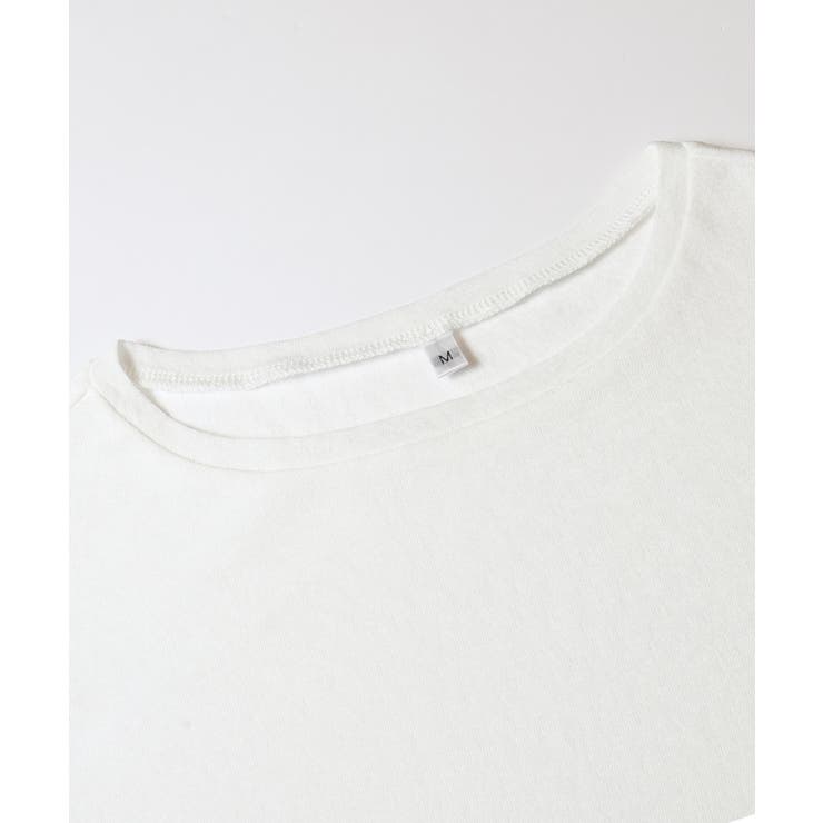 シアージョーゼット五分袖Tシャツ | coca | 詳細画像18 