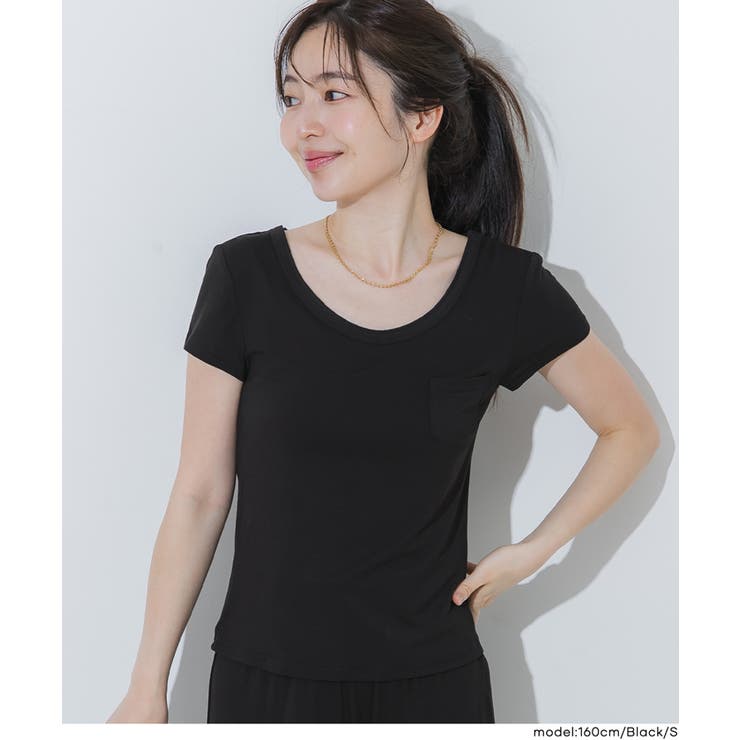 とろみポケットTシャツ | coca | 詳細画像8 