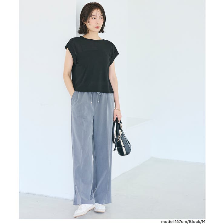 シアージョーゼットフレンチスリーブTシャツ  | coca | 詳細画像10 
