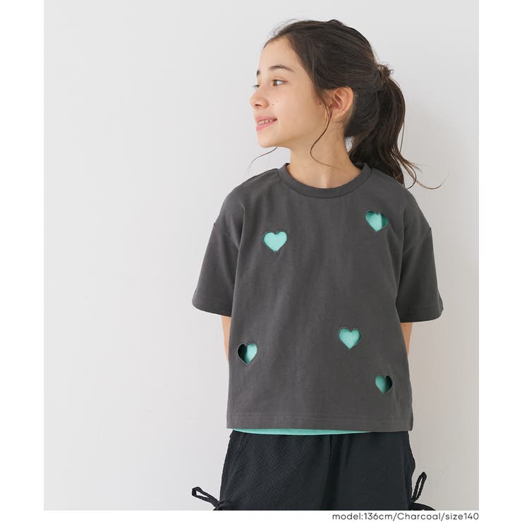 ハートデザインTシャツ＆タンクトップ 2点セット | coca | 詳細画像11 