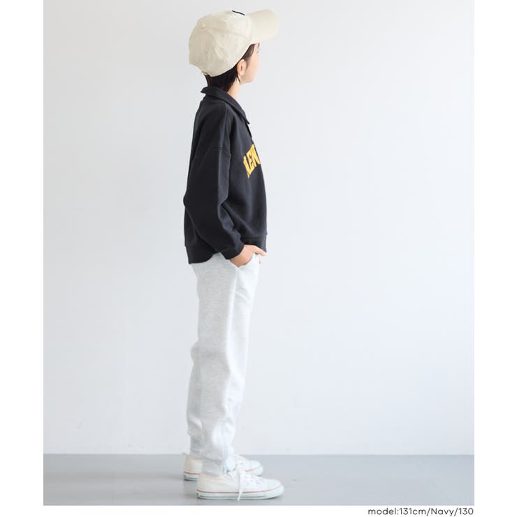ポロカラースウェットトップス(36-260521302-19) | coca | 詳細画像12 