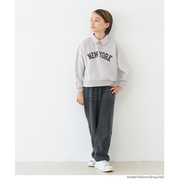 ポロカラースウェットトップス(36-260521302-19) | coca | 詳細画像5 