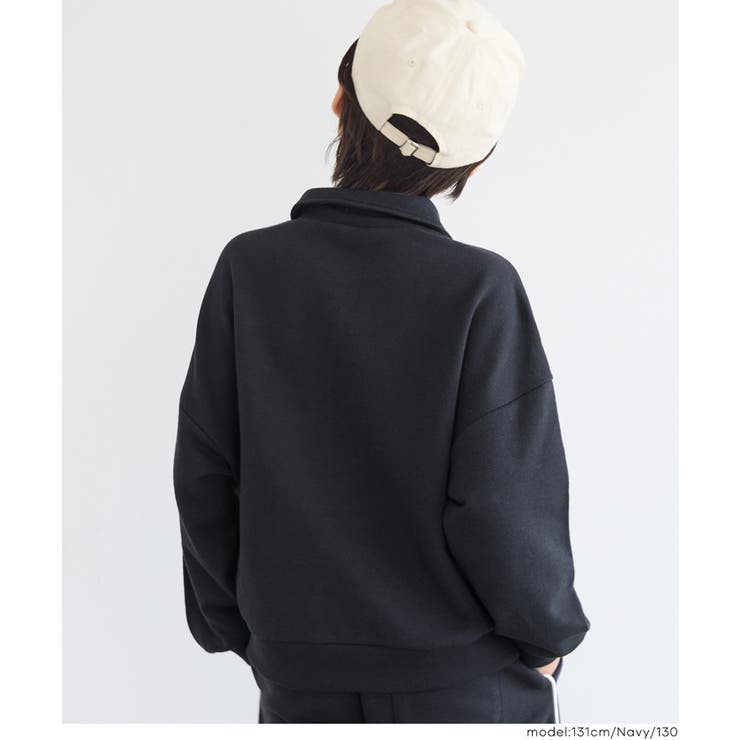 ポロカラースウェットトップス(36-260521302-19) | coca | 詳細画像10 