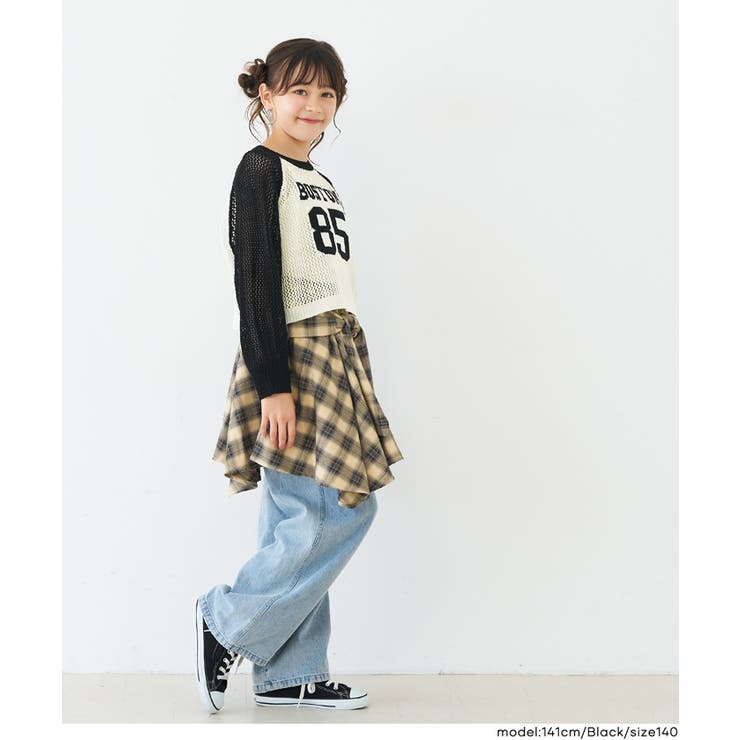 メッシュニットロゴトップス | coca | 詳細画像6 