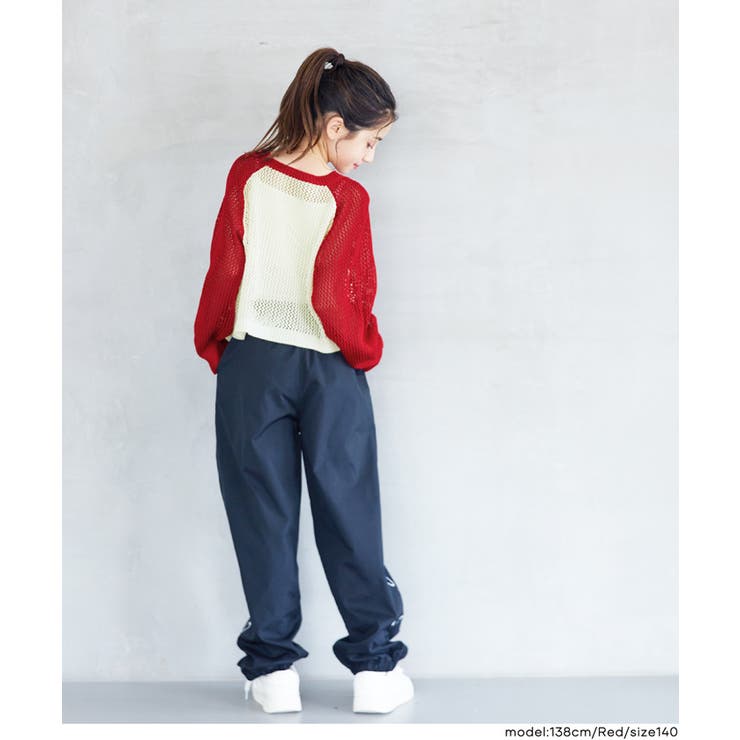 メッシュニットロゴトップス | coca | 詳細画像10 